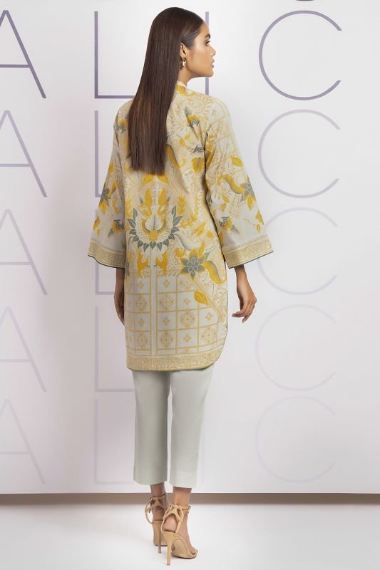 2 Pc Printed Cambric Suit