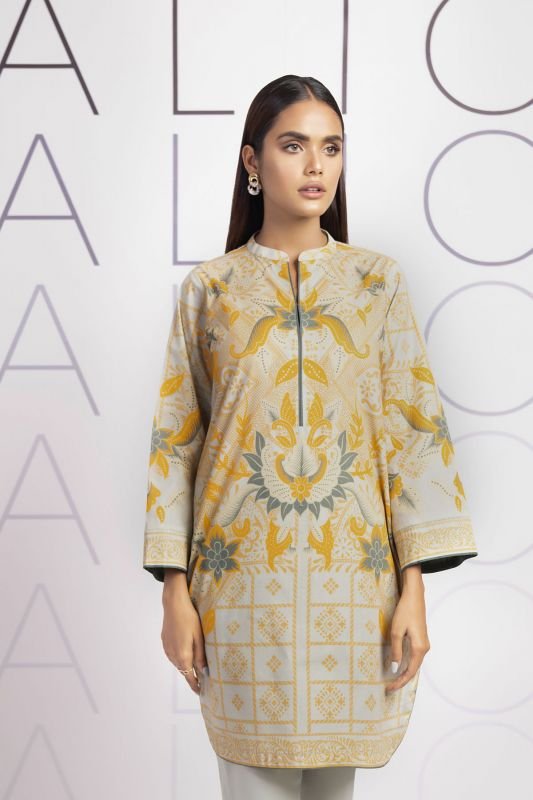 2 Pc Printed Cambric Suit