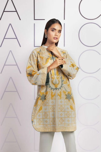 2 Pc Printed Cambric Suit