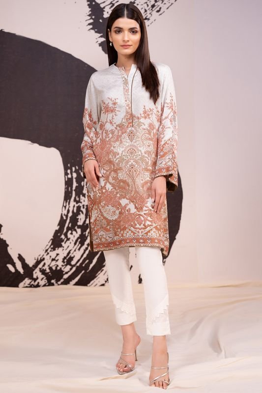 Printed Twill Viscose Kurti