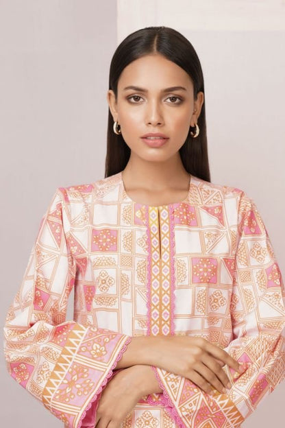Printed Cambric Kurti