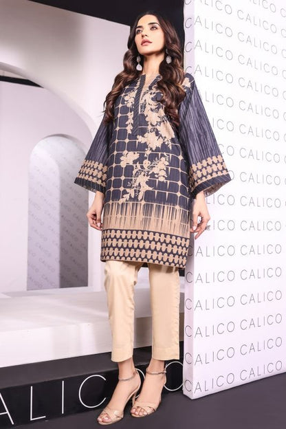 Printed Dobby Kurti