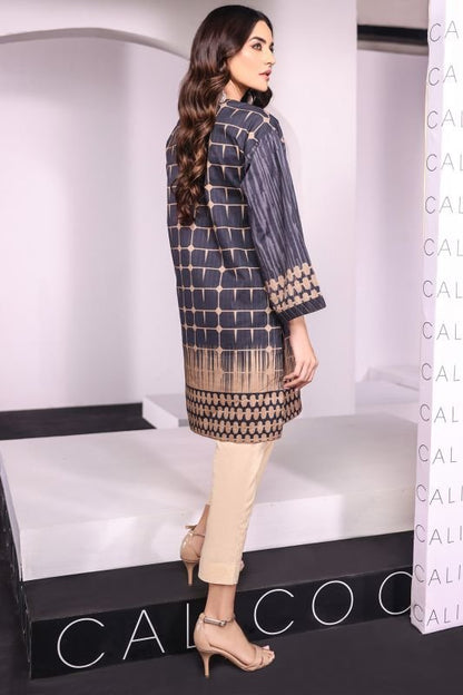 Printed Dobby Kurti