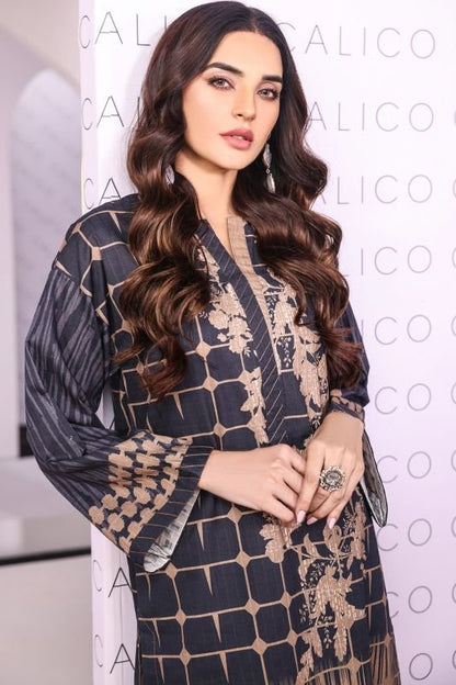 Printed Dobby Kurti