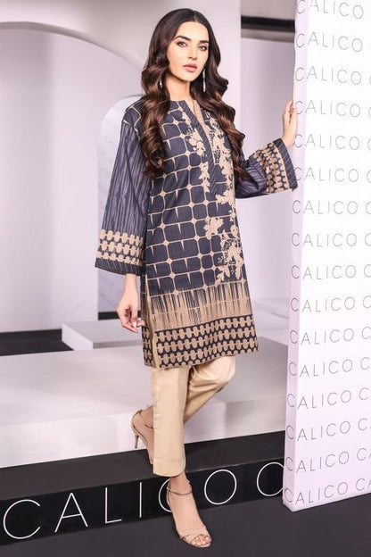 Printed Dobby Kurti