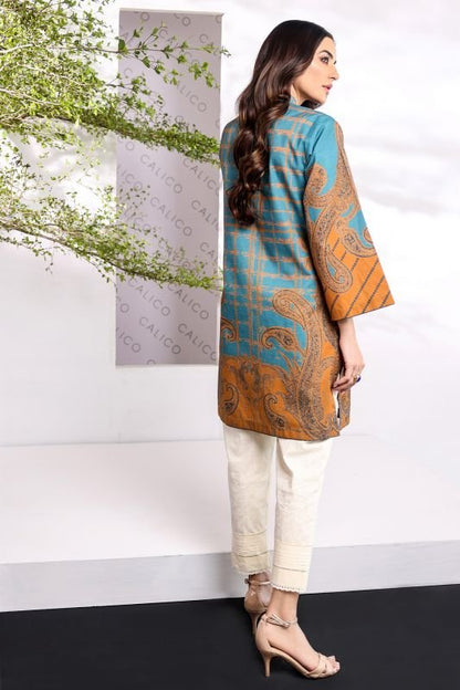 Printed Jacquard Kurti