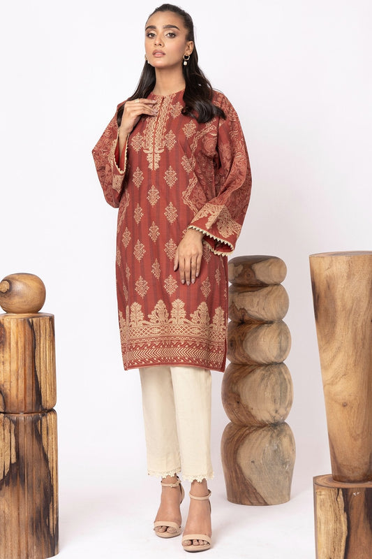 Printed Khaddar Kurti