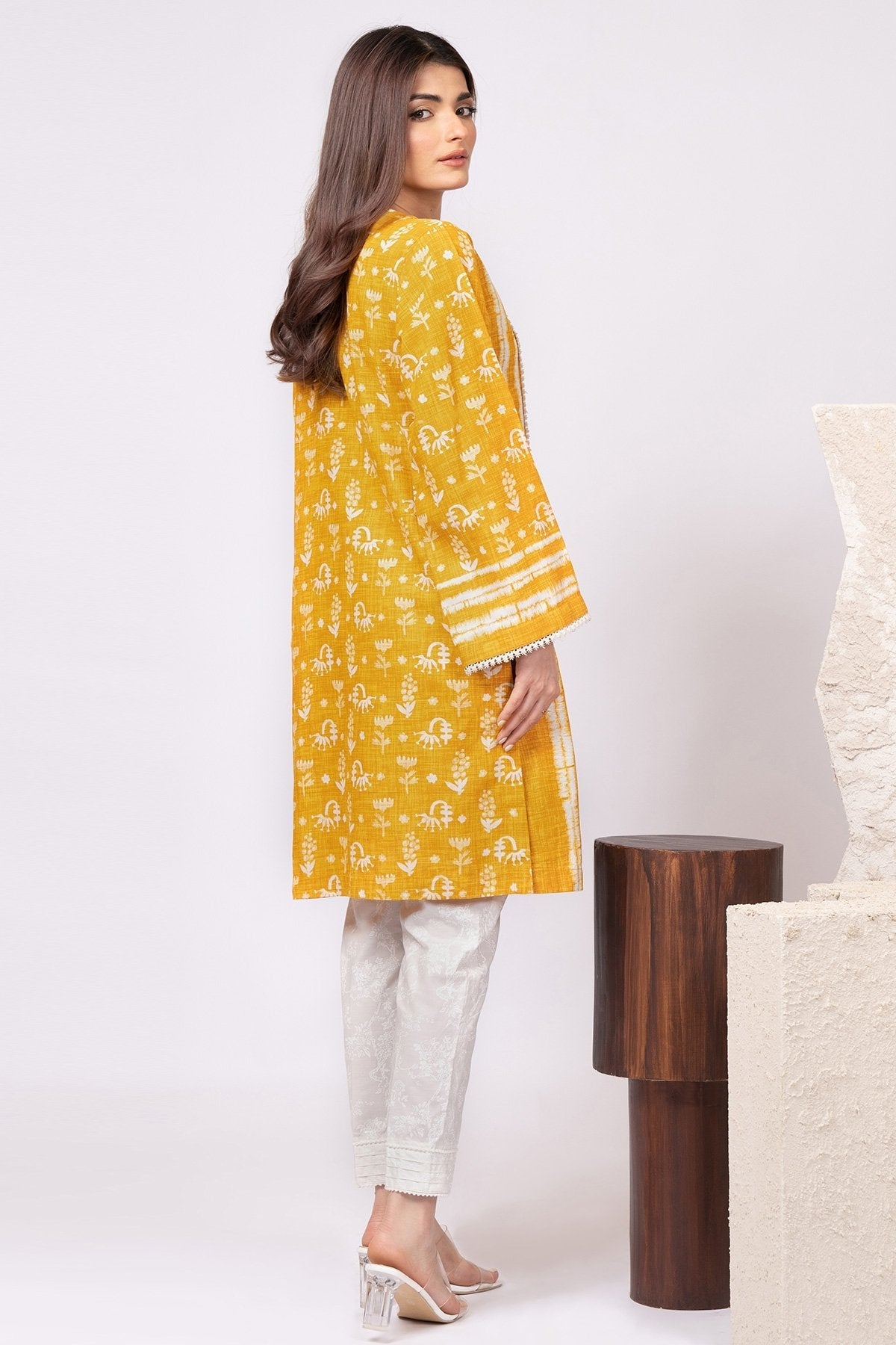 Alkaram - Printed Khaddar Kurti
