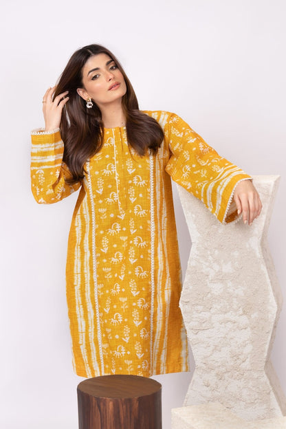 Alkaram - Printed Khaddar Kurti