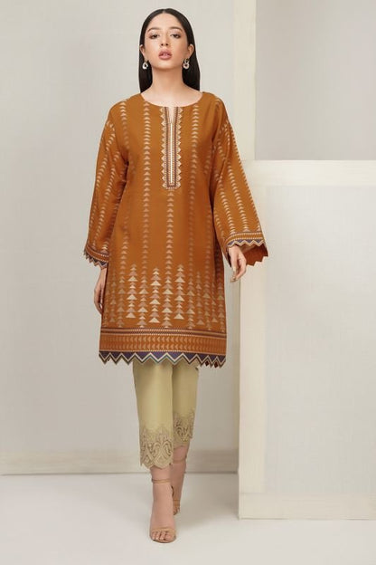 Dyed Jacquard Kurti
