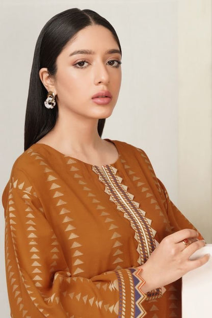 Dyed Jacquard Kurti