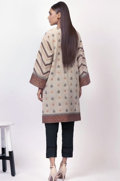 Dyed Jacquard Kurti