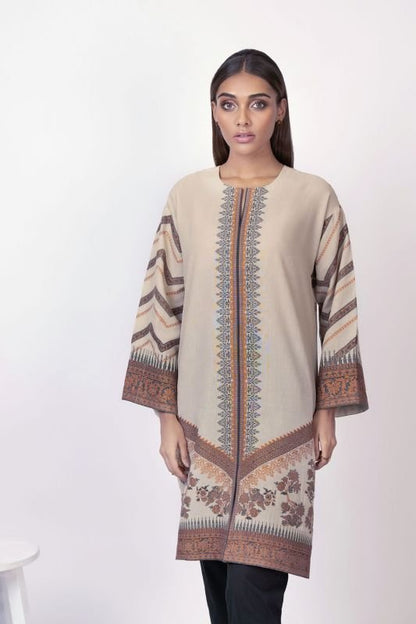 Dyed Jacquard Kurti