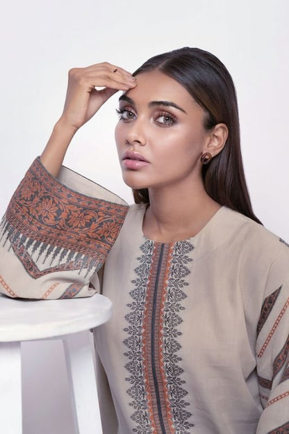 Dyed Jacquard Kurti