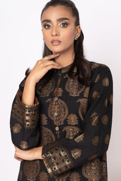 Alkaram - Printed Jacquard Kurti