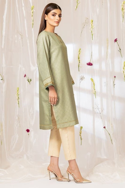 Dyed Jacquard Kurti