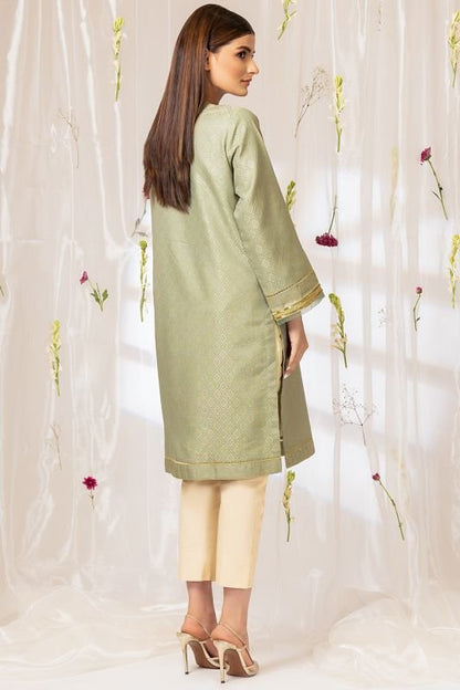Dyed Jacquard Kurti