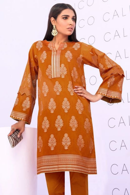 Dyed Jacquard Kurti-XS