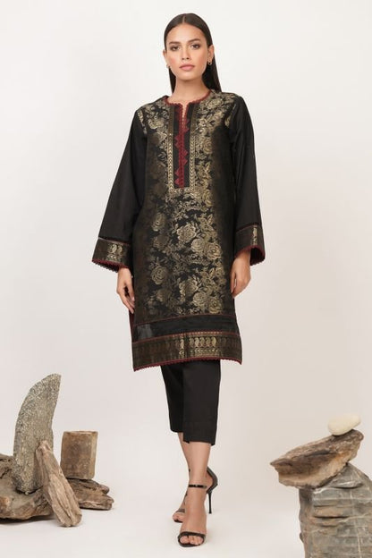 Dyed Jacquard Kurti