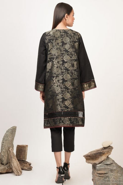 Dyed Jacquard Kurti