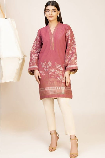 Dyed Jacquard Kurti