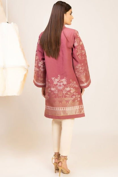 Dyed Jacquard Kurti