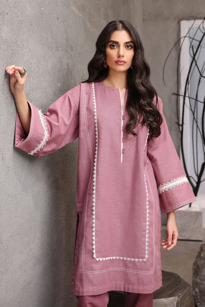 Alkaram - 2 Pc Dyed Khaddar Suit
