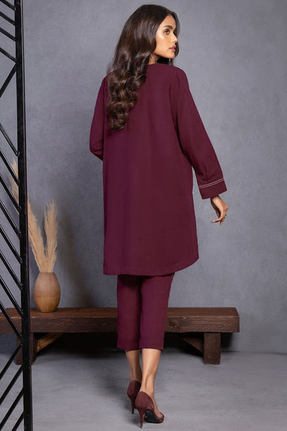 Alkaram - 2 Pc Dyed Khaddar Suit