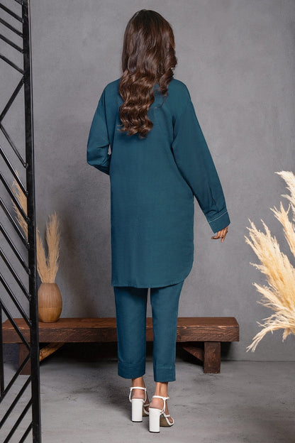 Alkaram - 2 Pc Dyed Khaddar Suit