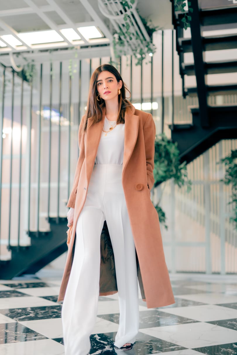 Chaos - Sun Kissed Long Camel Coat