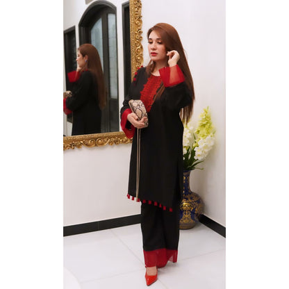 Chilgozay - Black Organza Embroidery (CC 241)