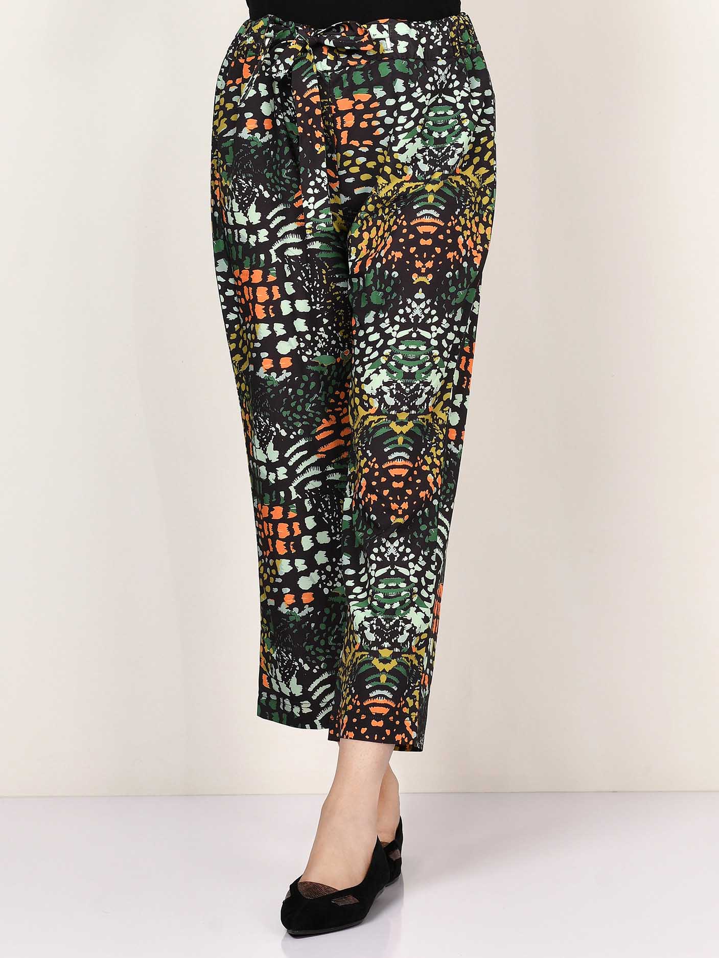 Limelight - Printed Tie Knot Pants