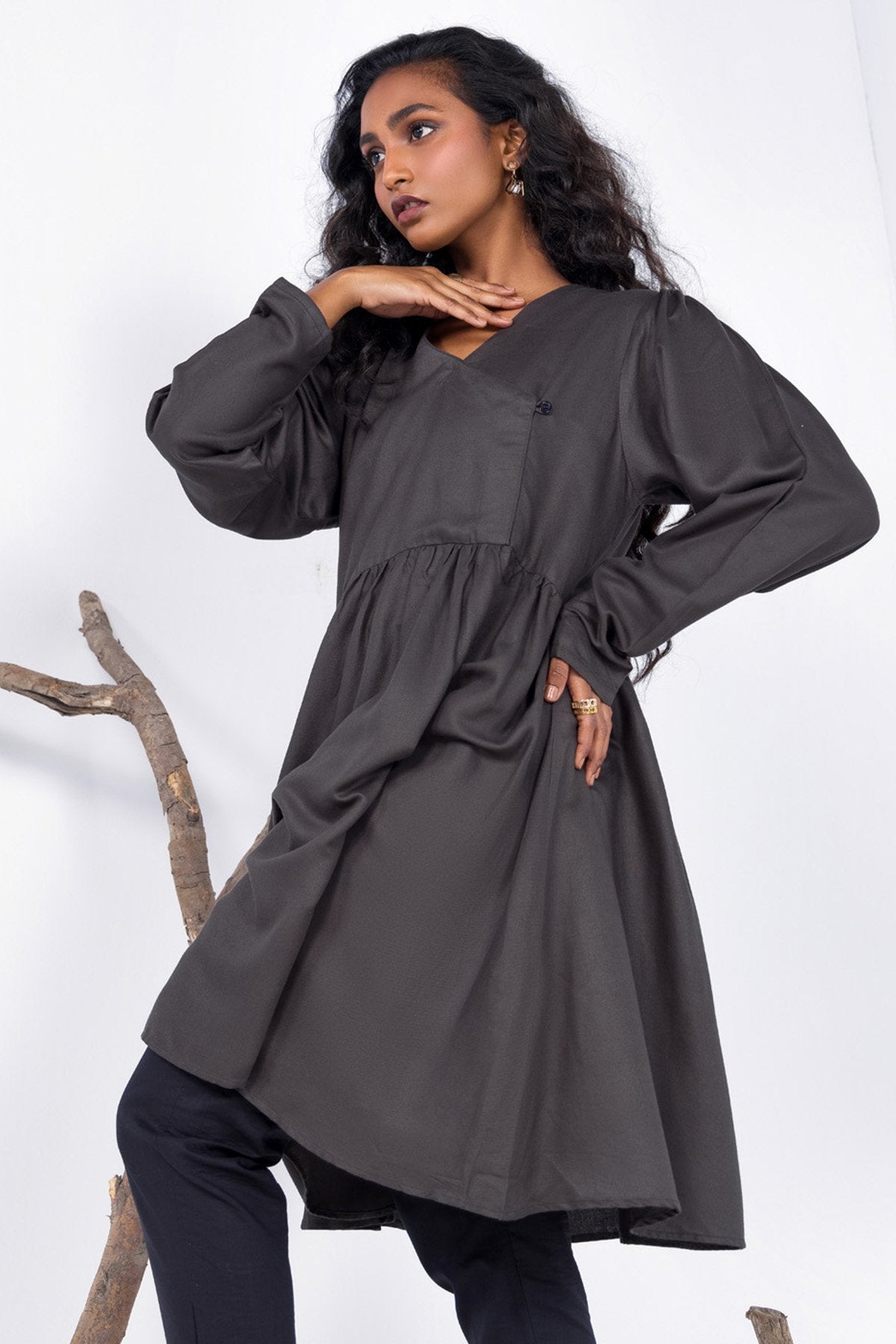 Dyed Viscose Kurti