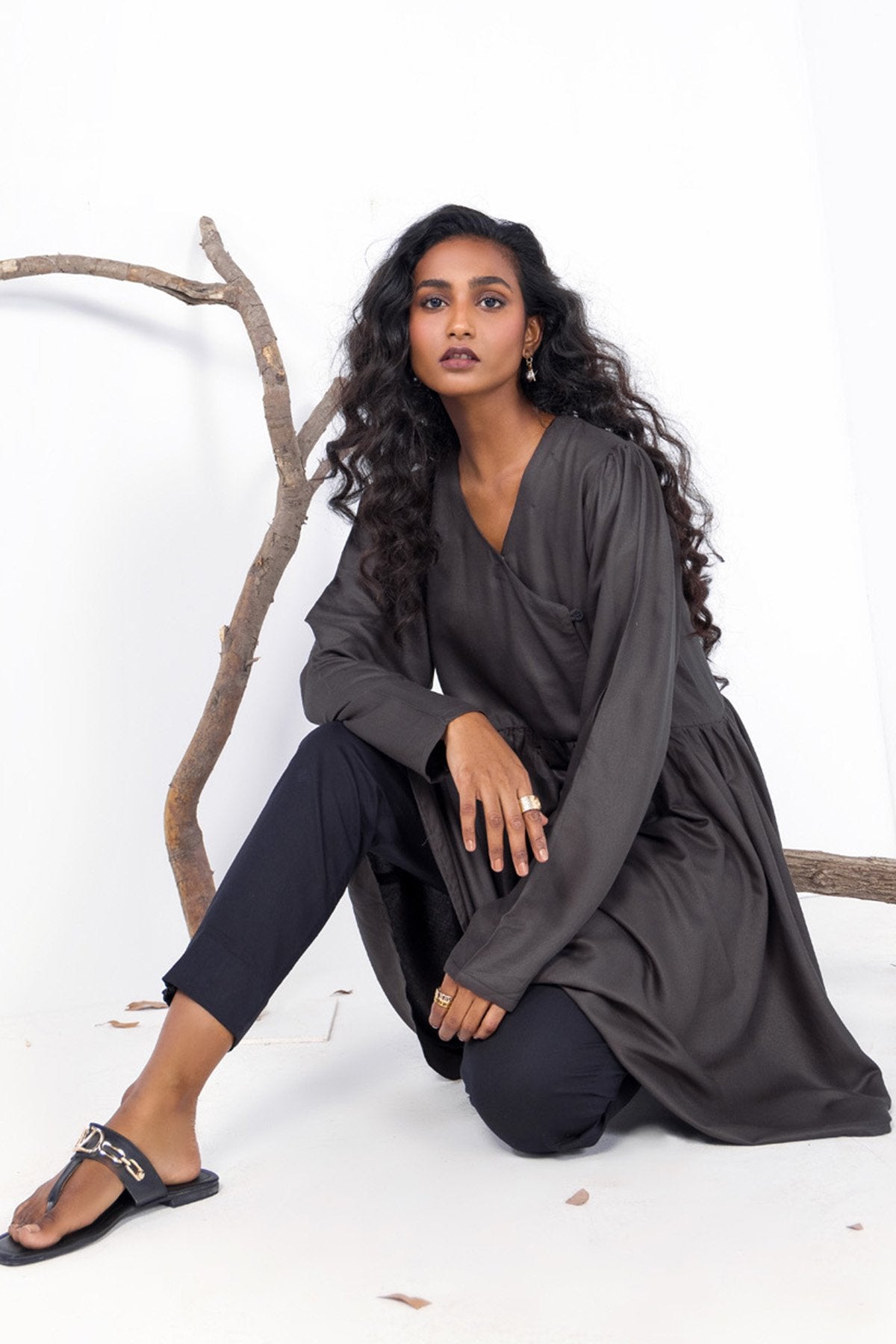 Dyed Viscose Kurti
