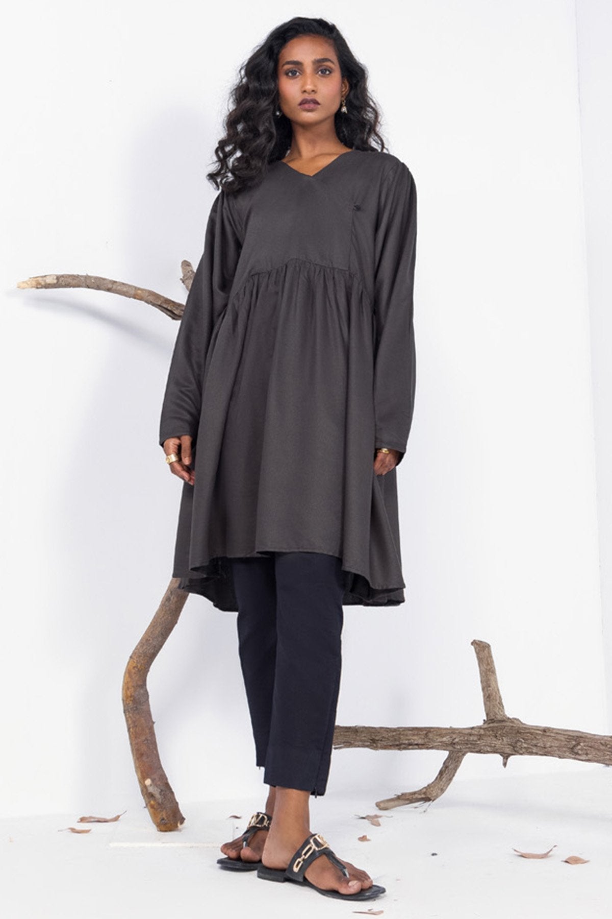 Dyed Viscose Kurti