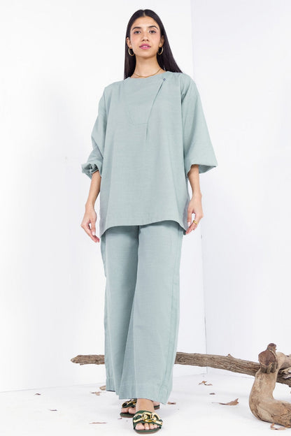 2 Pc Dyed Khaddar Outfit