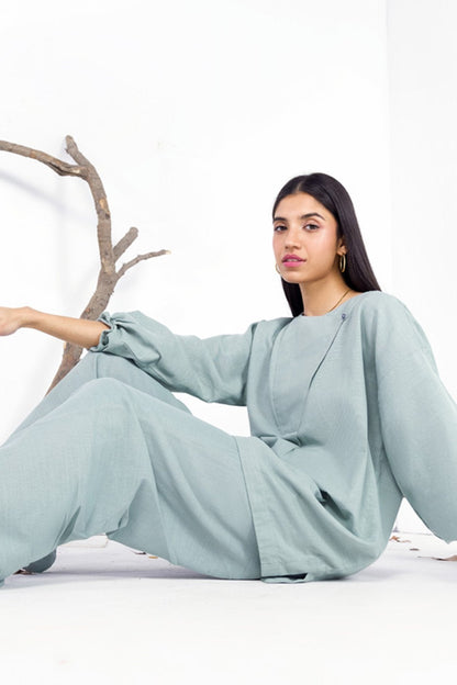 2 Pc Dyed Khaddar Outfit