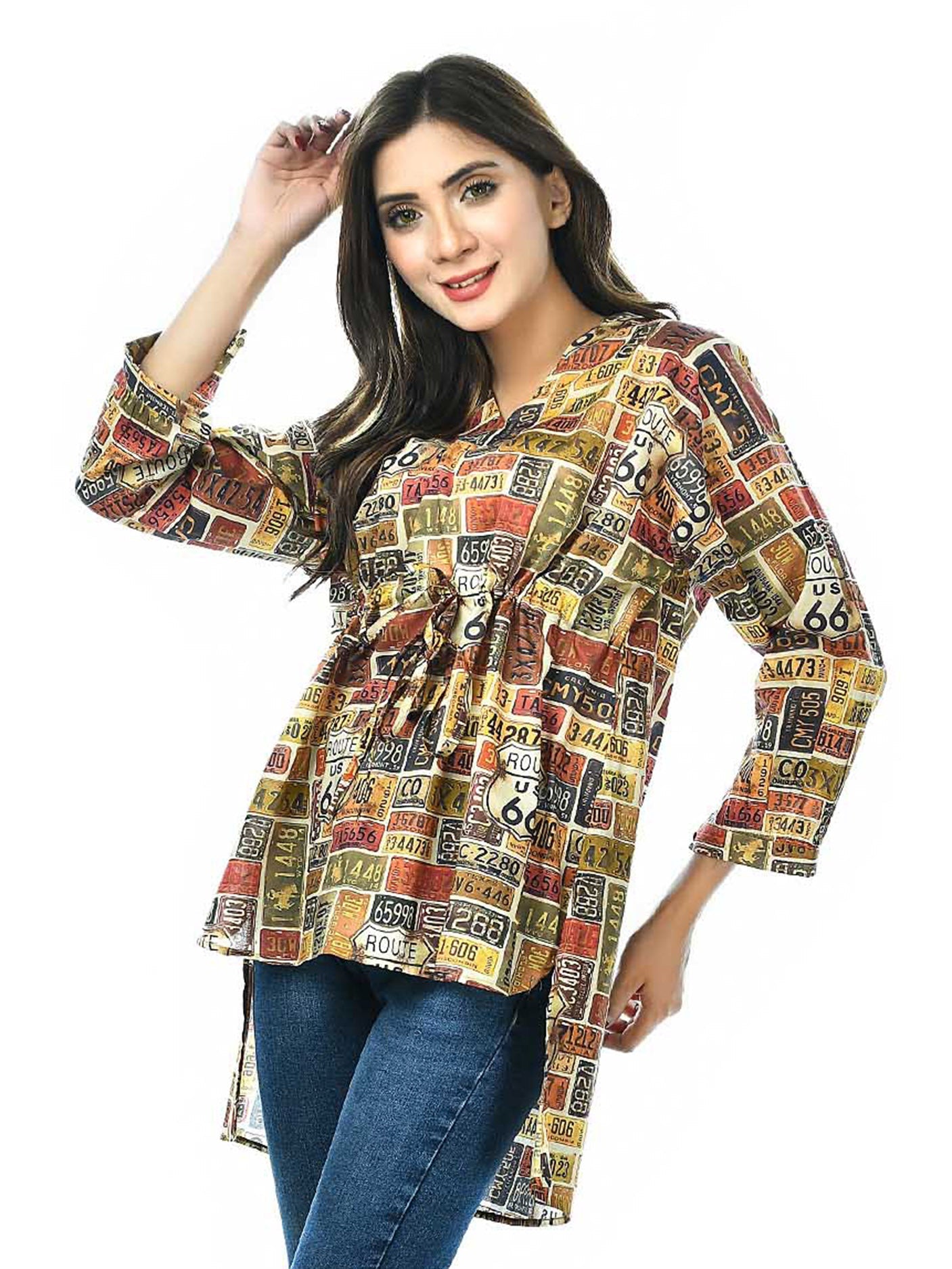 Limelight - Printed Lawn Kurti