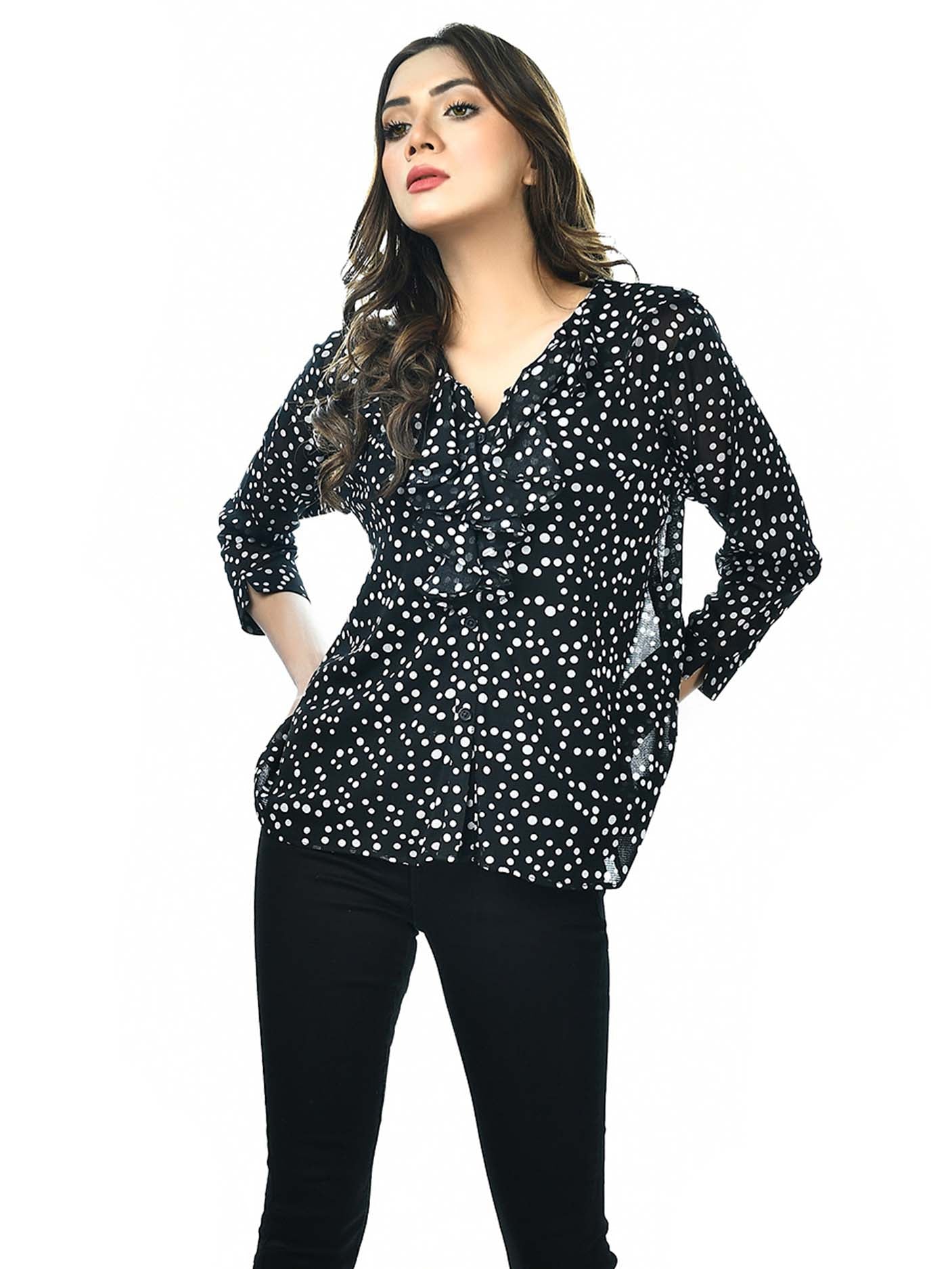 Limelight - Polka Dot Top