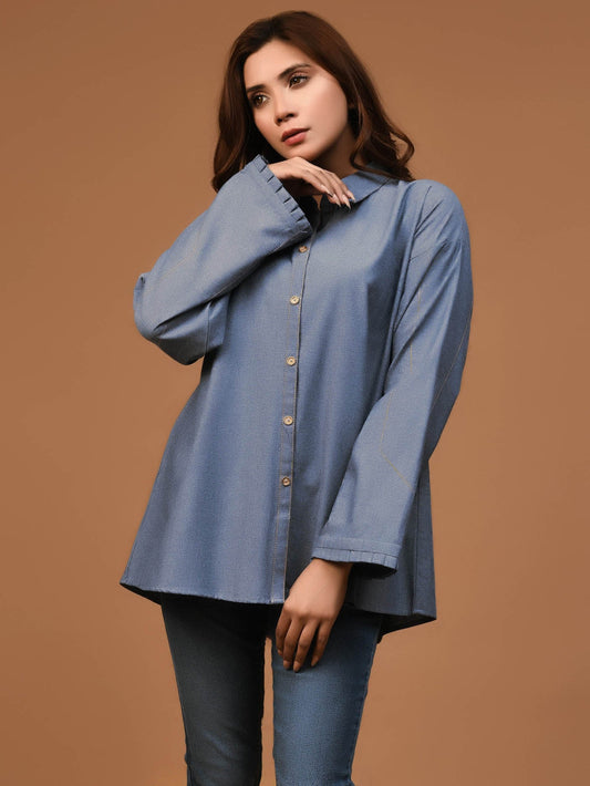 Limelight - Denim Button Down Shirt