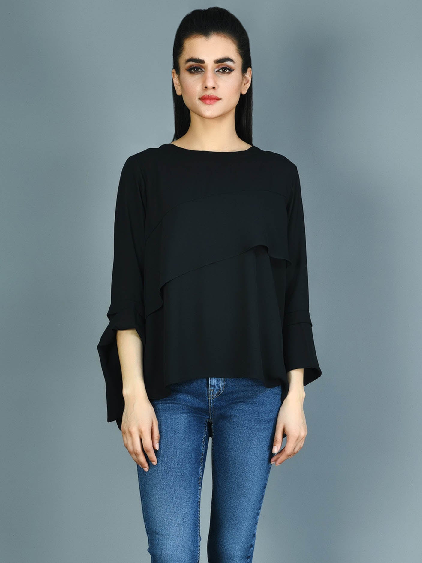 Limelight - Ruffled Top