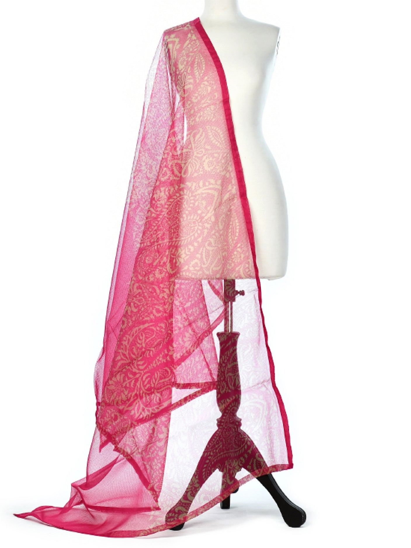 Limelight - Printed Rajjo Net Dupatta