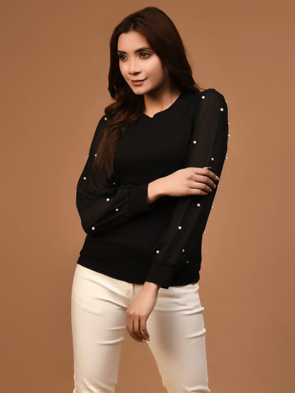 Limelight - Pearled Blouse