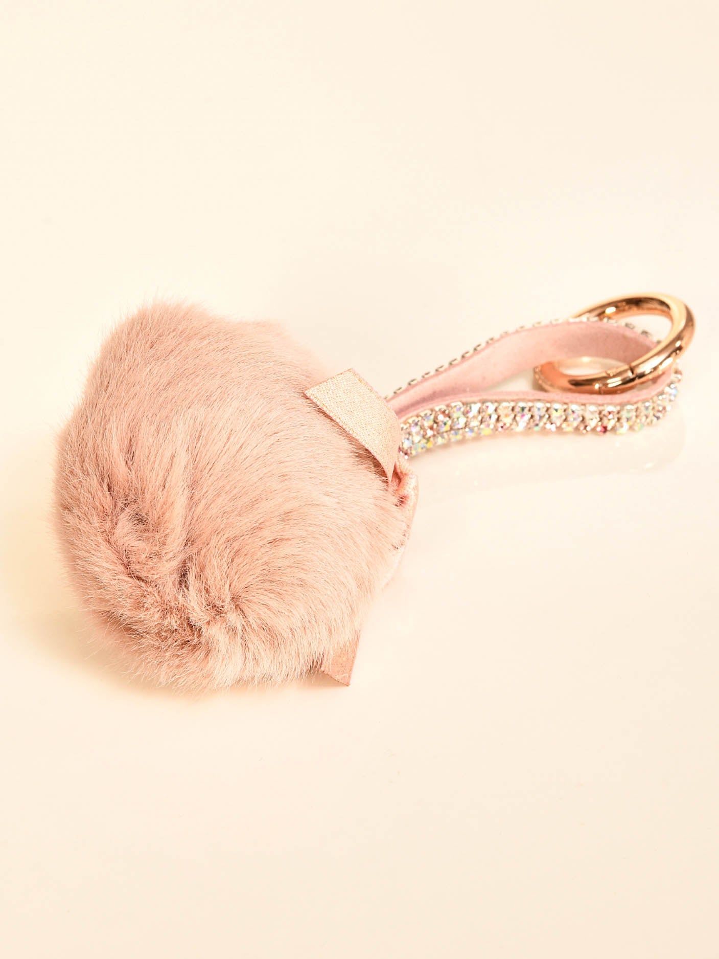 Limelight - Rhinestone Pompom Key Chain