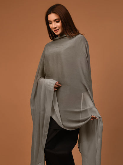 Limelight - Chiffon Dupatta - Grey