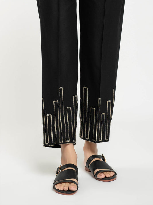 Embroidered Cambric Trouser