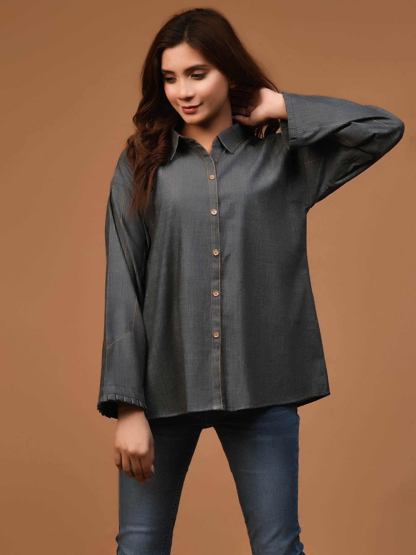 Limelight - Button Down Top