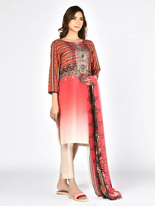 Limelight - Printed Lawn 2Piece Suit