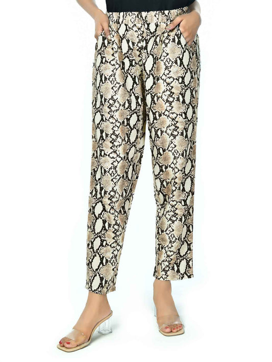 Limelight - Printed Cotton Pants