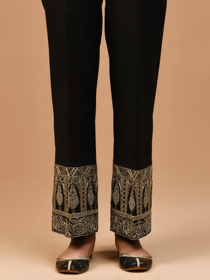 Embroidered Cambric Pants